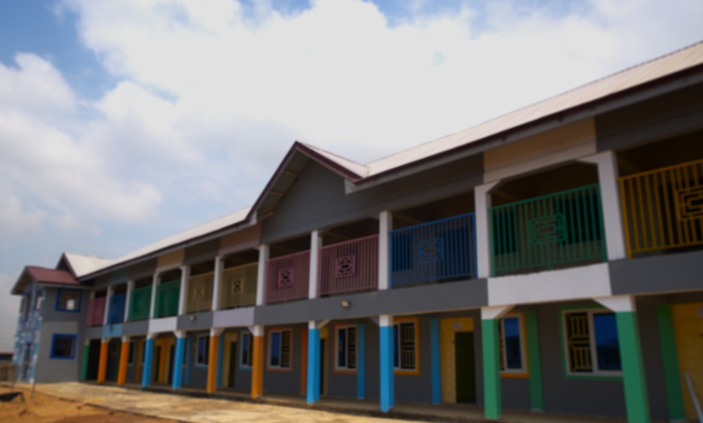 LinBridge International School Campus - Colourful Modern Building in Dawhenya, Ghana